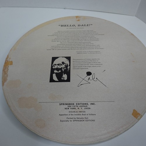 Vintage 1965 Double Image Voltarie Springbok Salvador Dali Circular Puzzle 519pc - Picture 13 of 15