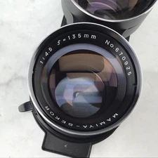 Mamiya Sekor 135mm f4 Blue Dot Lens for C300, C200 Used Good