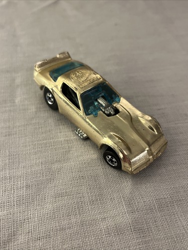 1977 Hot Wheels, 20th Anniversary Fire Bird Funny Car In Gold Rare Loose