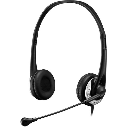 Adesso USB Stereo Headset with Adjustable Microphone- Noise Cancelling- Mono - - Picture 4 of 6