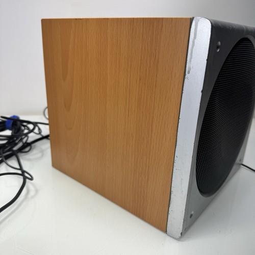 Głośniki biurkowe Logitech Z3 S-0085A Wood Grain z przewodowym pilotem i sub *PRZECZYTAJ - Zdjęcie 13 z 16