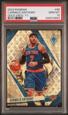 2023 PANINI PHOENIX GOLD VINYL 1/1 #68 CARMELO ANTHONY 1/1 PSA 10