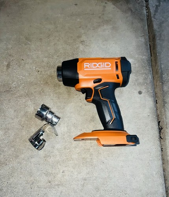 #ad RIDGID 18V Cordless Compact Heat Gun R860435B Tool Only New $94.95