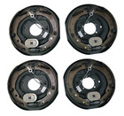 2 Pair of Trailer Backing Plate Brakes Electric 12" Self Adjust 7000 2 Lh 2 Rh