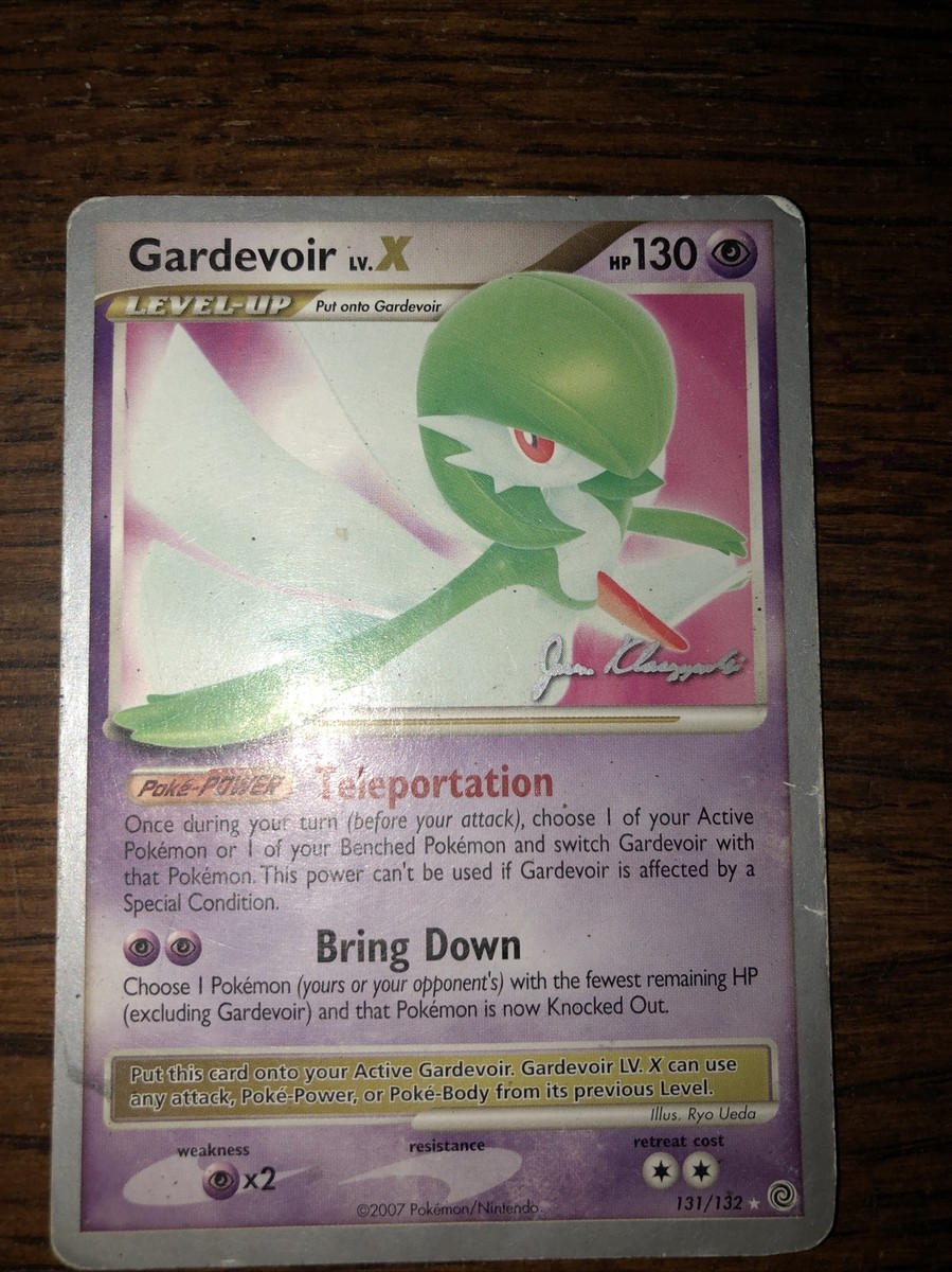 Gardevoir Lv X 131/132 World Championship 2008 Pokemon w Gardevoir Lv X 131/132 World Championship 2008 Pokemon w