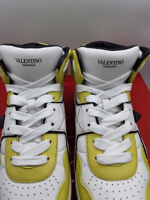 スニーカー VALENTINO GARAVANI Men Sneakers Yellow Cream 2Y0S0H01UAK GF9 Valentino Garavani One Stud Mid-top men's leather sneakers