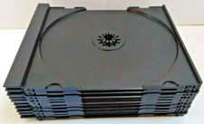 10 Replacement Tray Black Inner Insert FOR Music CD Games DVD Movie Jewel Cases