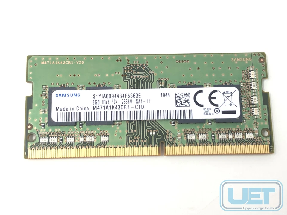Memoria marca nombre portátil Samsung Hynix Nanya Elpida Micron Kingston probada Foto 3 de 3