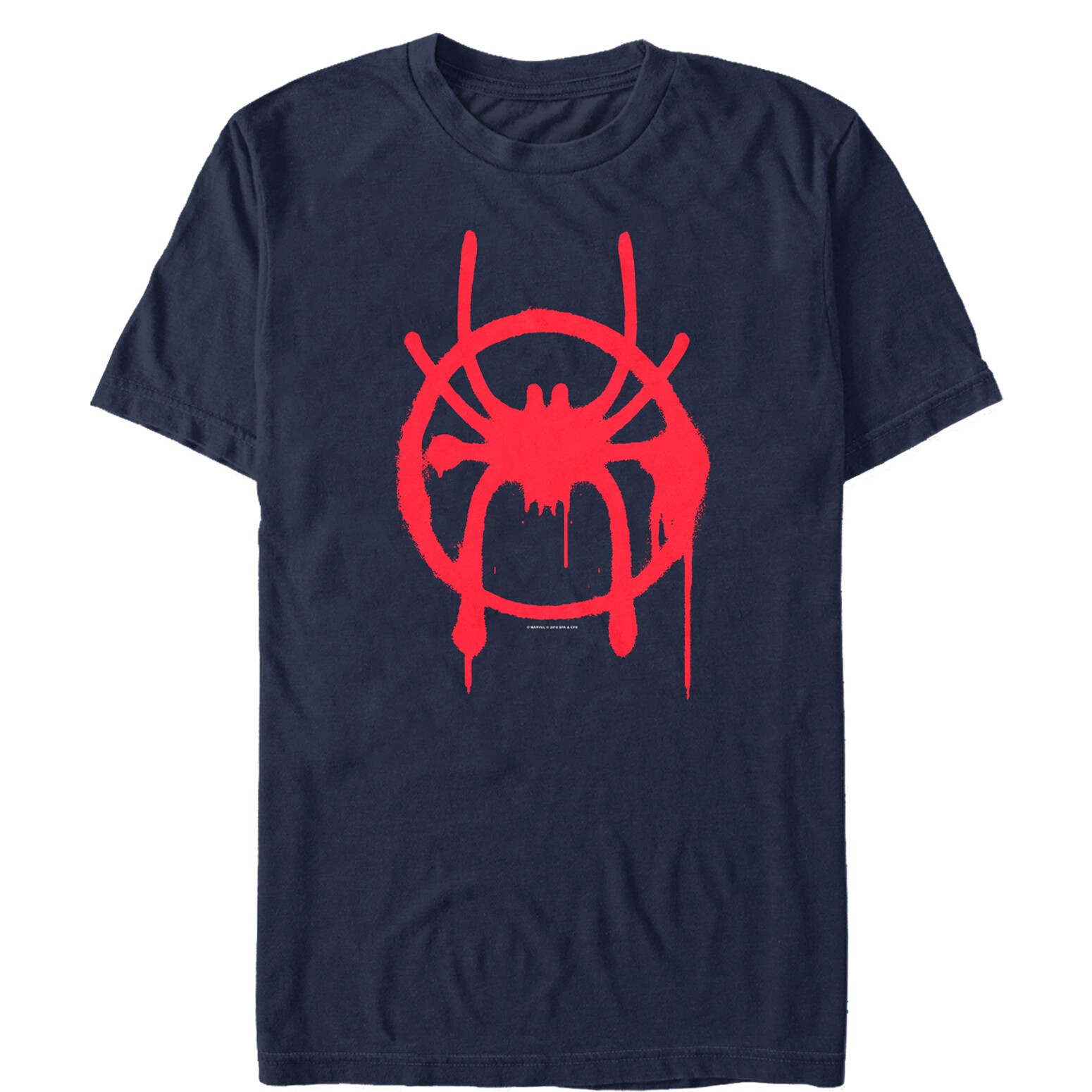 Marvel Spider-Gwen Unmasked Mens Blue T-Shirt