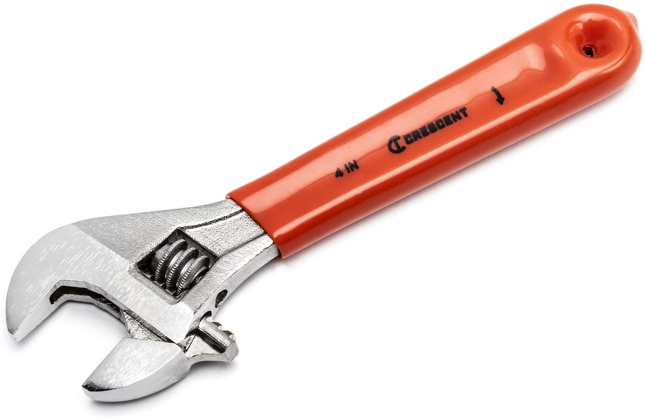 Crescent 4" Adjustable Cushion Grip Wrench Carded AC24CVS
