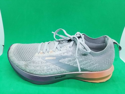 Brooks Levitate 3, 1203001B134 Athletic Running Women's Shoes Size 8 Gray Orange - Picture 3 of 11