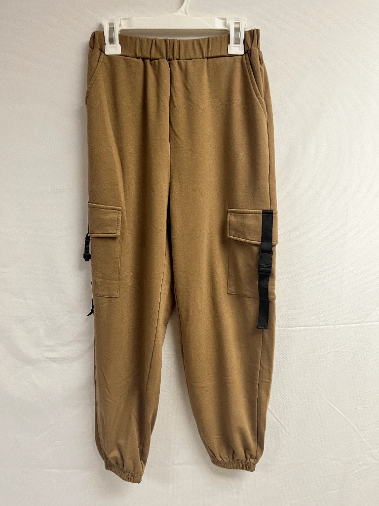 Shein Girls Teens High rise Stretch Waistband Cargo Jogger Pants