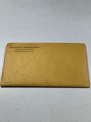 1957  US MINT SILVER PROOF SET,  in all OGP,  NO WRITING,  UNOPENED ENVELOPES!!! - Picture 3 of 6