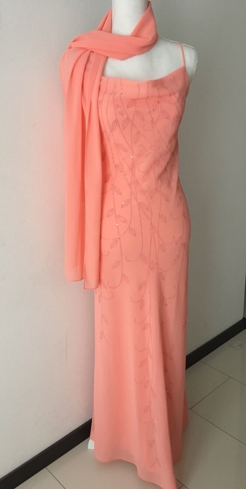 Unique Pailettenkleid Abendkleid XS Neuwertig Unique Pailettenkleid Abendkleid XS Neuwertig