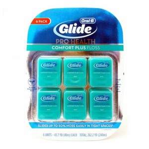 Oral-B Glide Pro-Health Comfort Plus Dental Floss - 6 Pieces