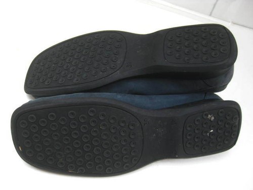 LEATHER LOAFERS SHOES 39 6 slip on comfort deck boat like funny dream KIM - Picture 10 of 12