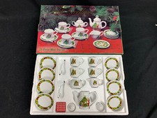 Noble Excellence 25 Piece Christmas Bear Mini Tea Set