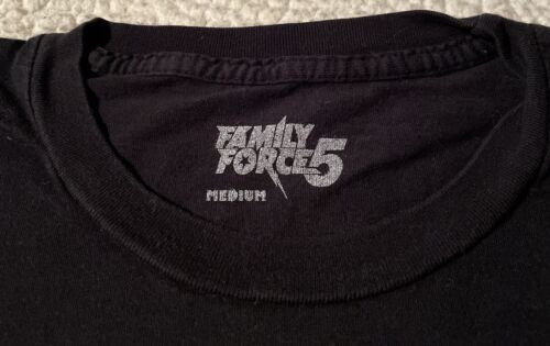 Family Force 5 Band Medusa Owl Black T-Shirt Size Medium RN#77600 - Picture 3 of 6