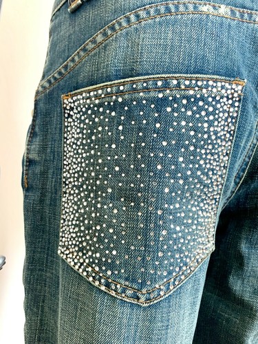 Versace jeans - size 29 - embellished pockets - Picture 5 of 10
