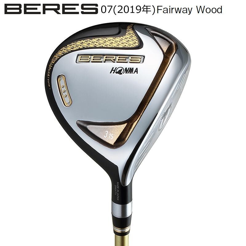 HONMA Golf Men Beres 07 2019 Fairway Wood 7W 3S 3 Star ARMRQ 47