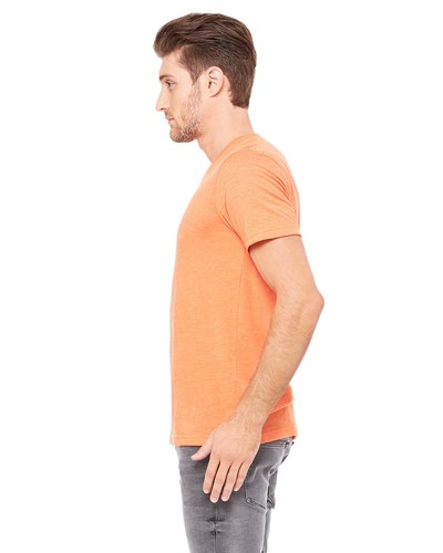 Bella + Canvas 3415C Unisex Short Sleeve Triblend V Neck T Shirt - Picture 84 of 131