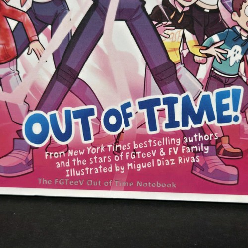 NEW RARE Fgteev Out Of Time Notebook Journal Workbook Blank Pages Paper  - Bild 5 von 7