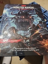 D&D 5th Edition Core Rulebook Monster Manual Very Good Condition Free Shipping!