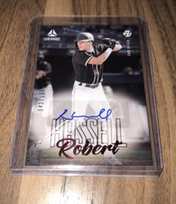 2021 Chronicles Luminance Baseball Robert Hassell Red Auto..#ed/100
