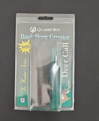 Quaker Boy - Pro Hunter Series - Buck Horn Grunter Deer Call - NIP (USA)