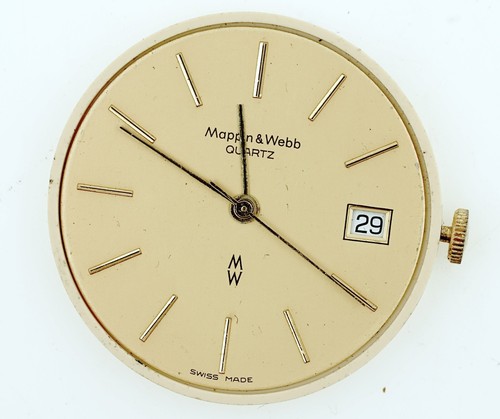 MAPPIN AND WEBB GENTS QUARTZ WATCH MOVEMENT SPARES REPAIR AE261 - Picture 2 of 2