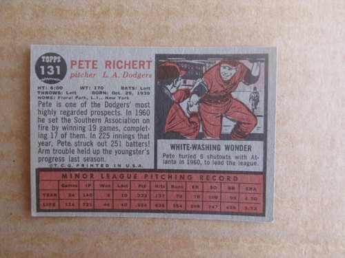 1962 TOPPS BASEBALL #1-237 CARD SINGLES COMPLETE YOUR SET U-PICK UPDATED 11/27 - Picture 193 of 423