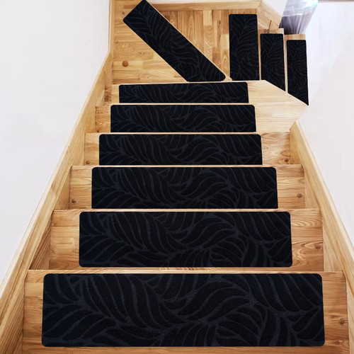 1-15x Stair Carpet Treads Non-Slip Self Adhesive Step Stair Protector Mats Home - Picture 10 of 30