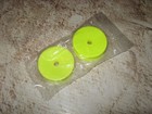 RC Associated RC10 B2 B3 Series 2.125" 1 Piece Front Wheels Yellow (2) 9481Y