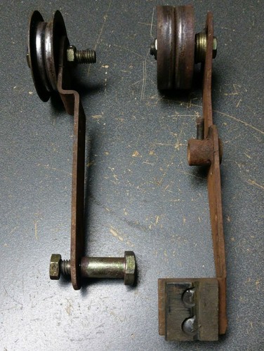 Craftsman 4HP 20" Track Snowblower Idler & Tensioner Pulleys w/ Brake Arm NLA - Picture 2 of 6