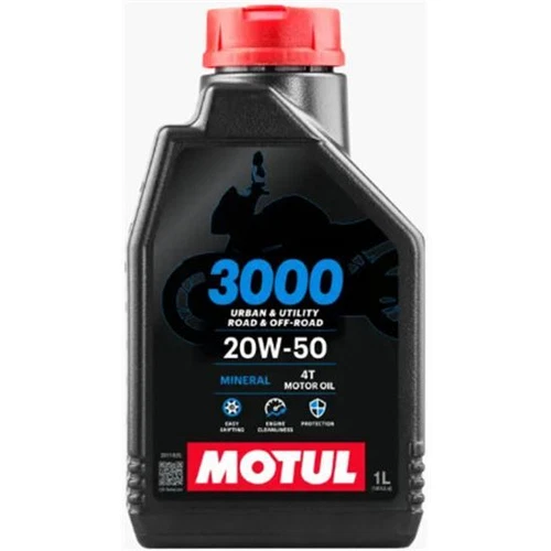 MOTUL 3000 20W50 Moto 4T 1L Mineral