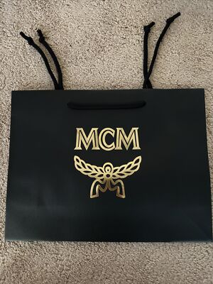 #ad Authentic MCM Medium Size Shopping Gift Paper Bag Size: 14.5 in* 11 in $24.99