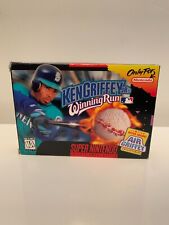 SNES Ken Griffey Jr's Winning Run CIB w Manual