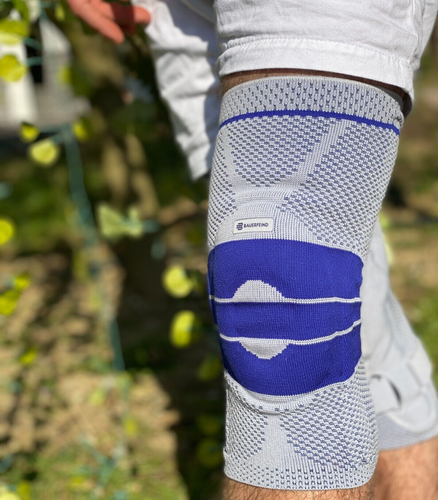 Bauerfeind GenuTrain Size 6 Knee Joint Brace Patella Support Meniscus Sleeve ACL - Picture 1 of 15