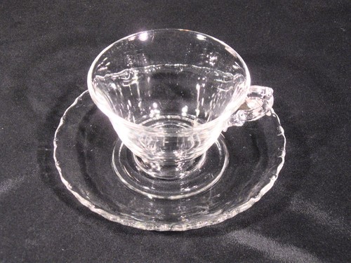 Fostoria Century Clear Glass China Set of 26 Pieces - Picture 10 of 12