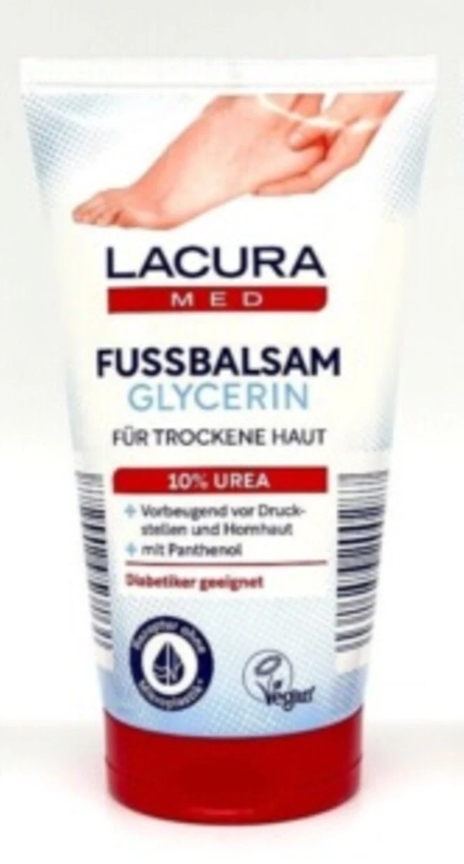 Lacura Med Footcream - 10٪ Urea - 6 ستة أنابيب