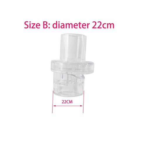 100 un./lote Máscara de RCP de Bolsillo Entrada Válvula Unidireccional RCP Primeros Auxilios Entrenamiento 22 mm - Imagen 6 de 8