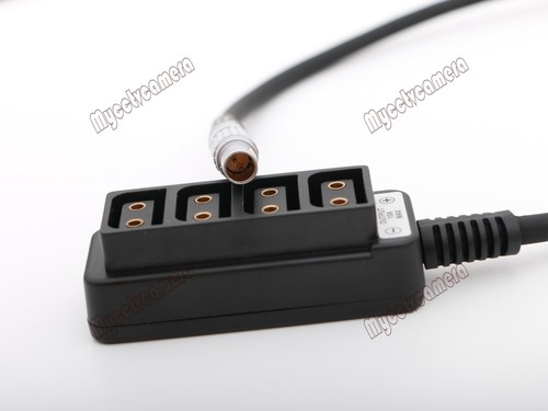 Male 0B 2pin Straight to 4-Port D-tap Adapter for RED DSMC2 JETPACK-SDI EXPANDER - Picture 3 of 7