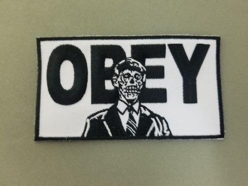 Aufnäher Obey Monster bestickt