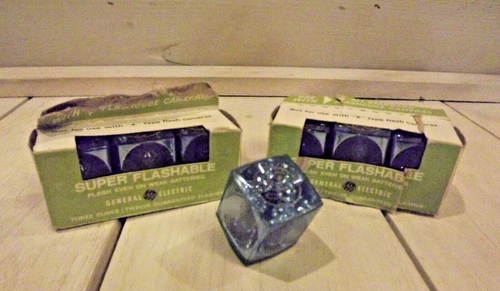 GE Super Flash Cubes 2 Boxes +1  28 Flashes Total Unused - Picture 1 of 3