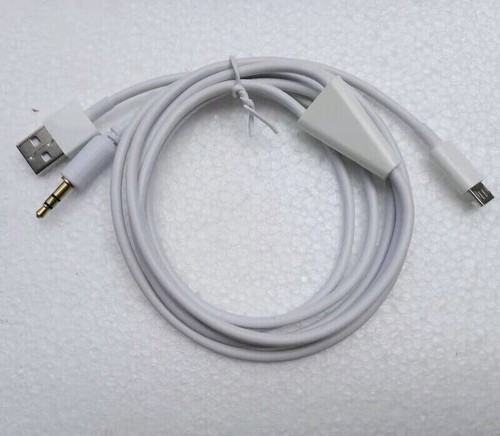 Car AUX Audio Music 3.5 Micro USB Charge Cable For Samsung Galaxy S3 S4 S5 HTC - Picture 8 of 14