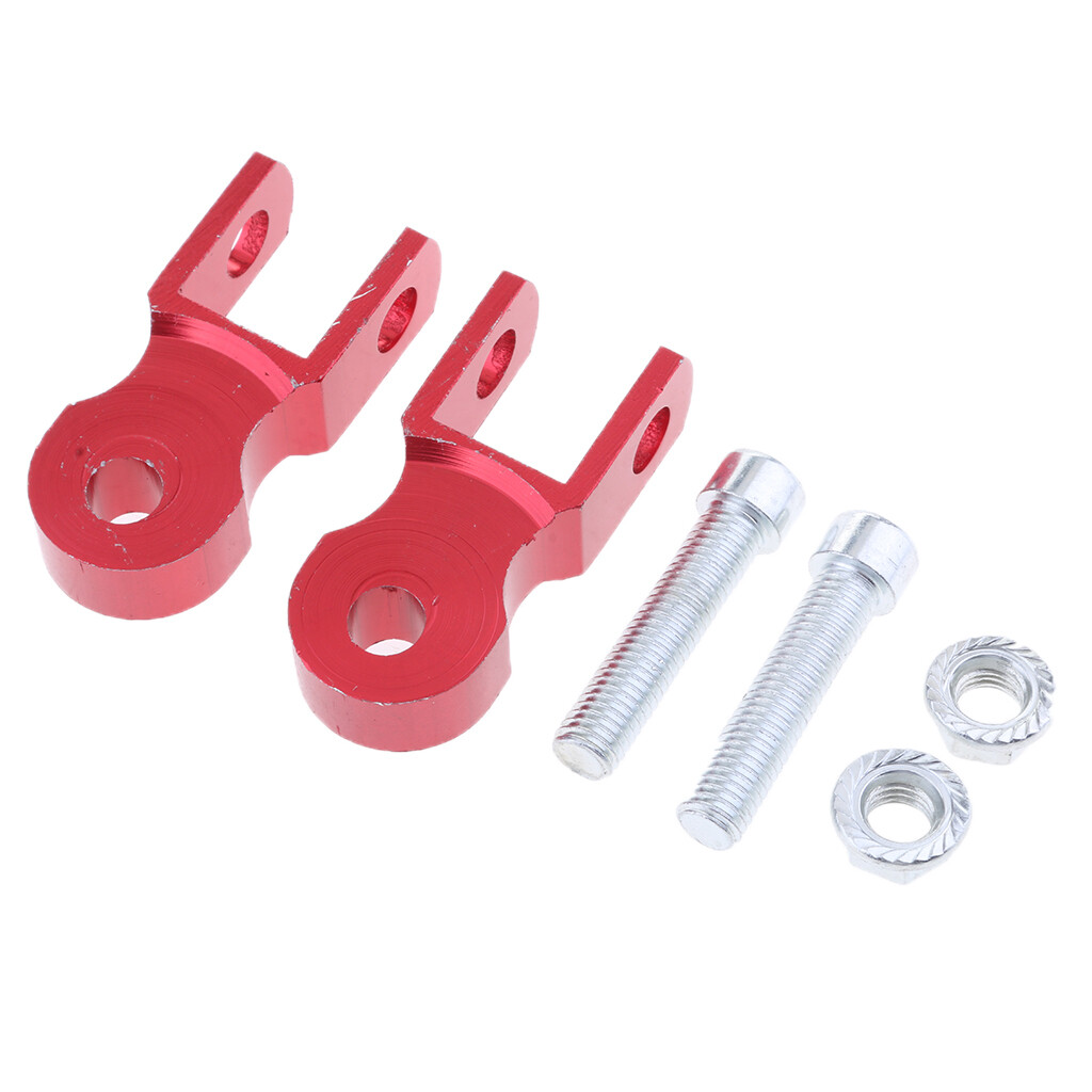Red Shock Absorber Height Extension Extender Riser Motorcycle Pit Bike