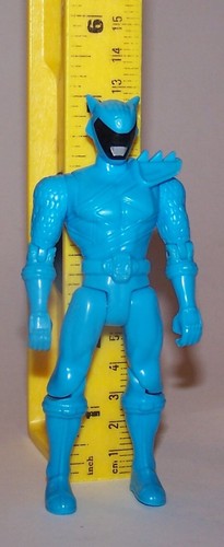 Figura de acción Power Rangers Dino Super Charge Aqua Blue 5 - Imagen 3 de 3