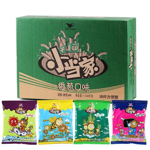 统一小当家干脆面20g*48包 Dry eating instant instant noodles 20g*48bags - Bild 6 von 9