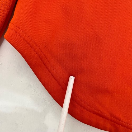 Majestic Therma Base 668Y Orange Long Sleeve Shirt Men’s Size L Athletic Warm - Picture 9 of 13