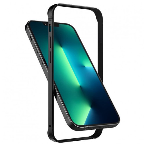2x Bumper EVO per Apple iPhone 13 e 13 Pro da 6.1" custodia TPU+METALLO cover - 第 8/8 張圖片